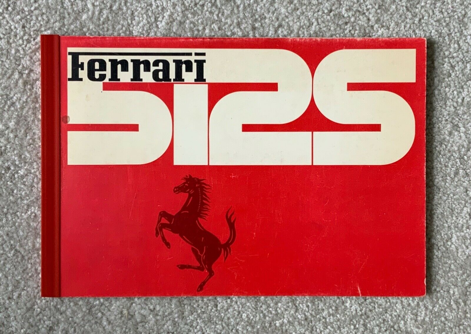 1970 Ferrari 512S Owner's Manual; 36/70 | Ferrari Literature